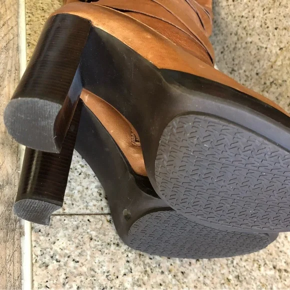 Michael Kors Tan Over the Knee Boots - Picture 6 of 7